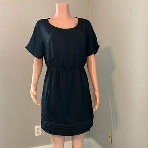 MAUDE BLACK CASUAL FORMAL MINI DRESS WOMENS SIZE MEDIUM LIGHTWEIGHT MINIMALIS#71